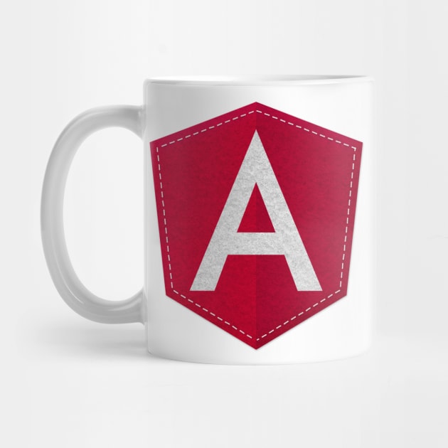 Angular Logo JS JavaScript Developer by vladocar